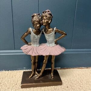 Ballerina Bronze Statue By Sergey Eylanbekov For Alva 1998